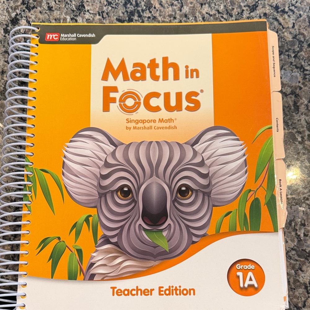 Math in Focus Teacher Edition - Orange